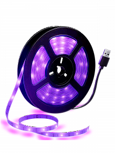 Ультрафиолетовая лента 3 метра USB Огонёк OG-LDL53